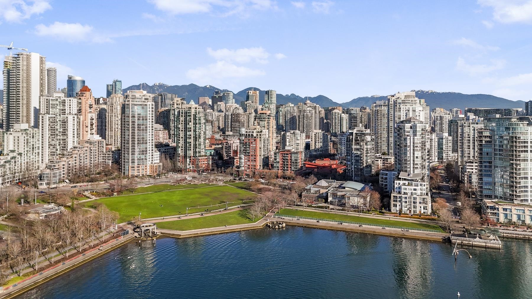 18A-199 Drake Street, Vancouver, BC - Outdoor With Body Of Water With View