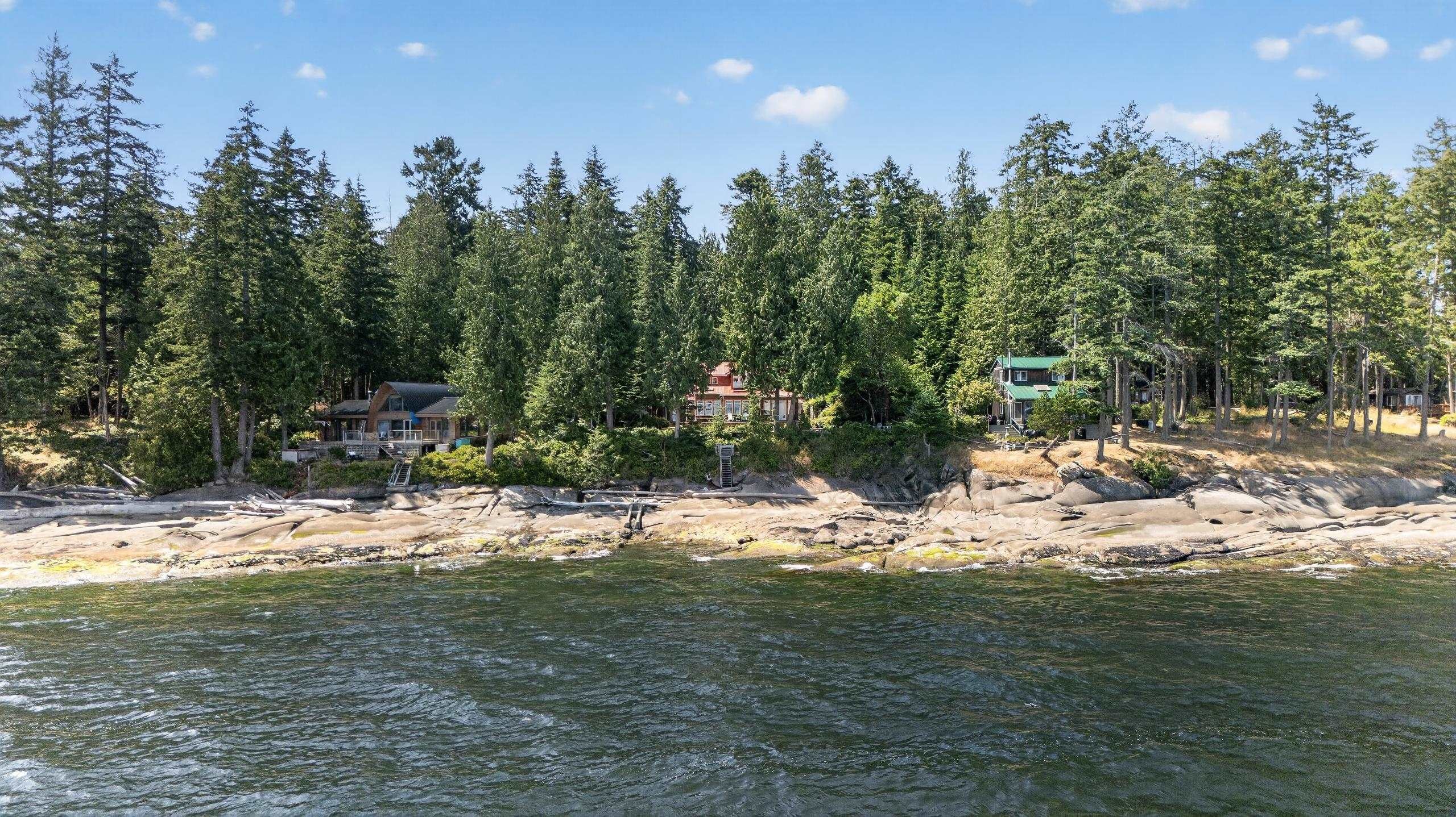 105 Island Park Drive, Galiano Island, BC - Outdoor With Body Of Water With View