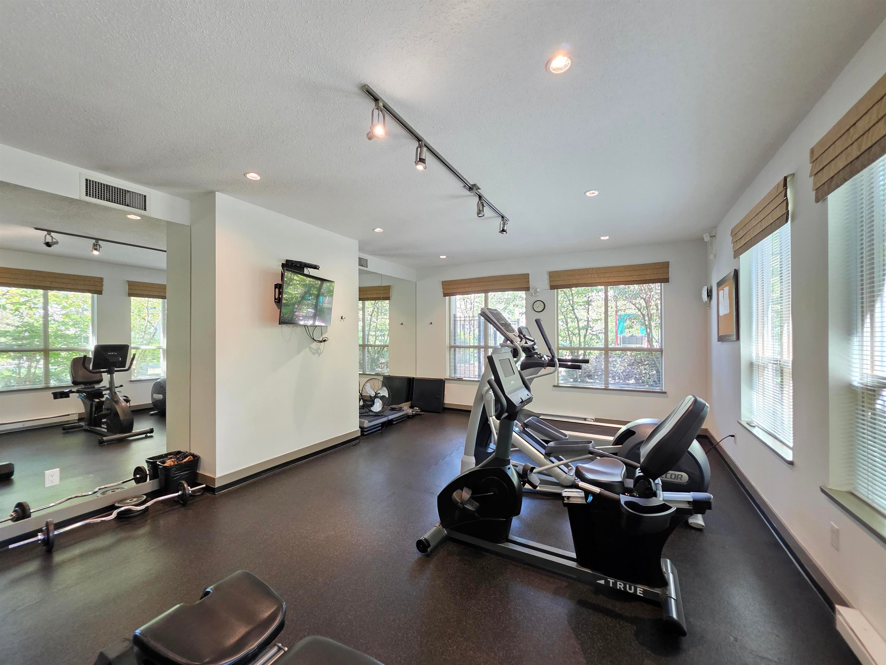 312-9299 Tomicki Avenue, Richmond, BC - Indoor Photo Showing Gym Room