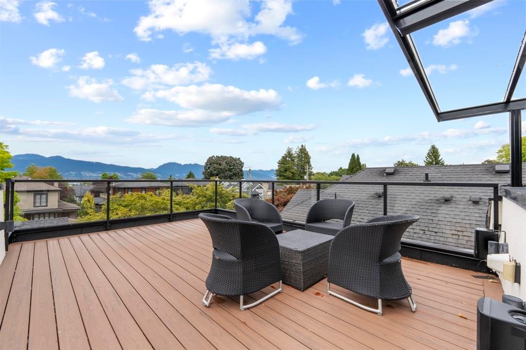4077 13Th Avenue W, Vancouver, BC - Outdoor With Deck Patio Veranda With View With Exterior