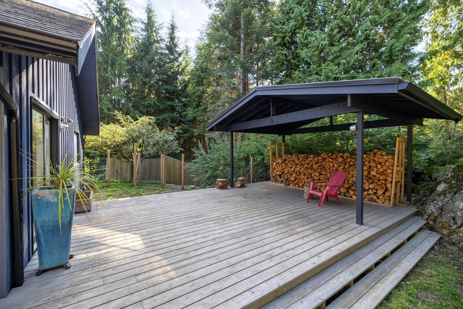 1302 Adams Road, Bowen Island, BC - Outdoor With Deck Patio Veranda