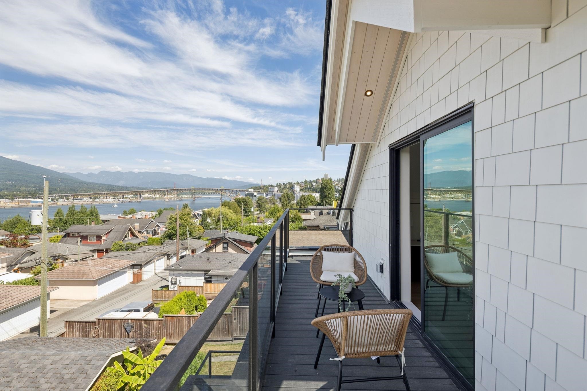 2-2815 Trinity Street, Vancouver, BC - Outdoor With Body Of Water With Deck Patio Veranda With Exterior
