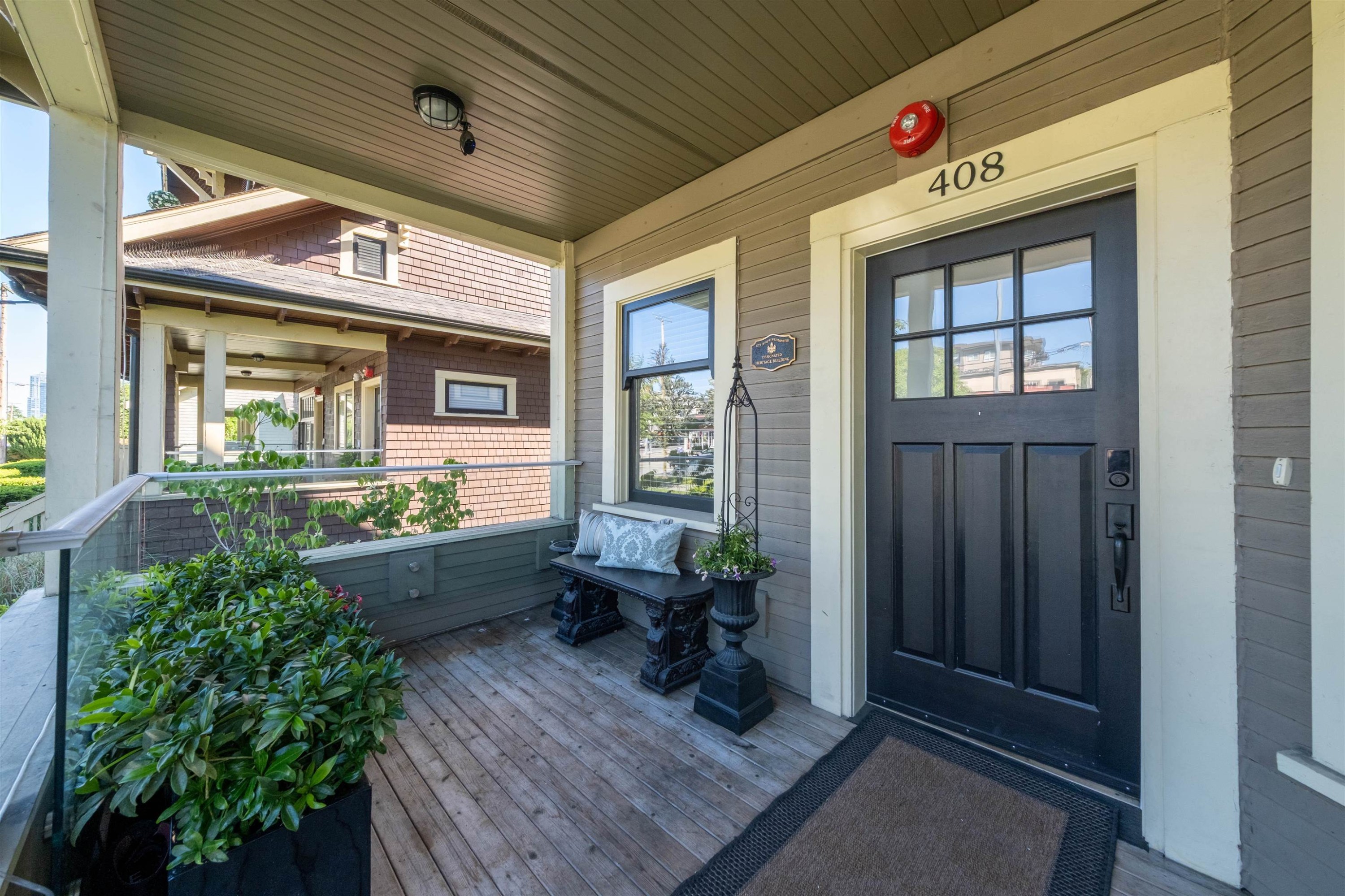 408 Eighth Street, New Westminster, BC - Outdoor With Deck Patio Veranda With Exterior