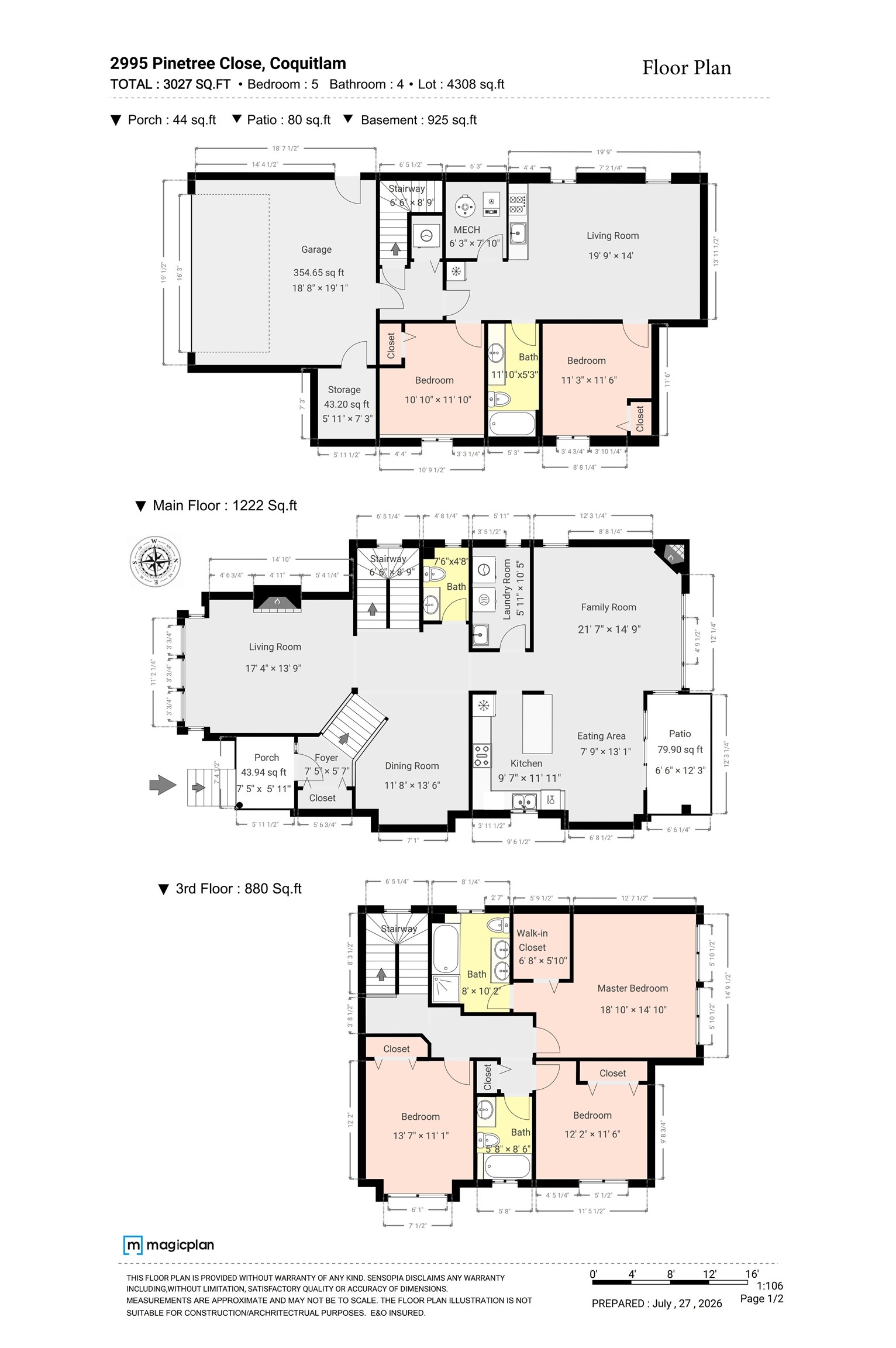 2995 Pinetree Close, Coquitlam, BC - Other