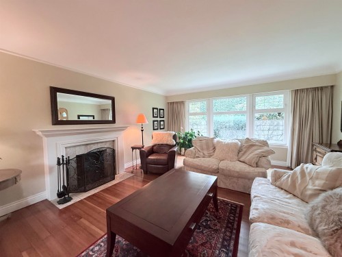 680 Thompson Avenue, Coquitlam, BC - Indoor Photo Showing Living Room With Fireplace