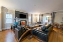 1516 Balfour Avenue, Vancouver, BC  - Indoor Photo Showing Living Room With Fireplace 