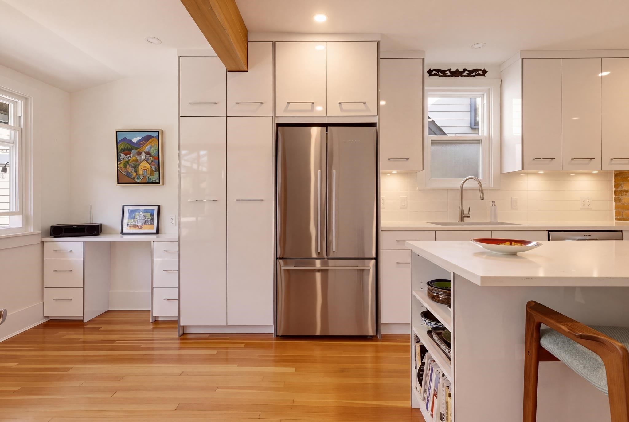 1955 8Th Avenue E, Vancouver, BC - Indoor Photo Showing Kitchen With Upgraded Kitchen