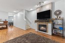 1427 Collins Road, Coquitlam, BC  - Indoor Photo Showing Living Room With Fireplace 
