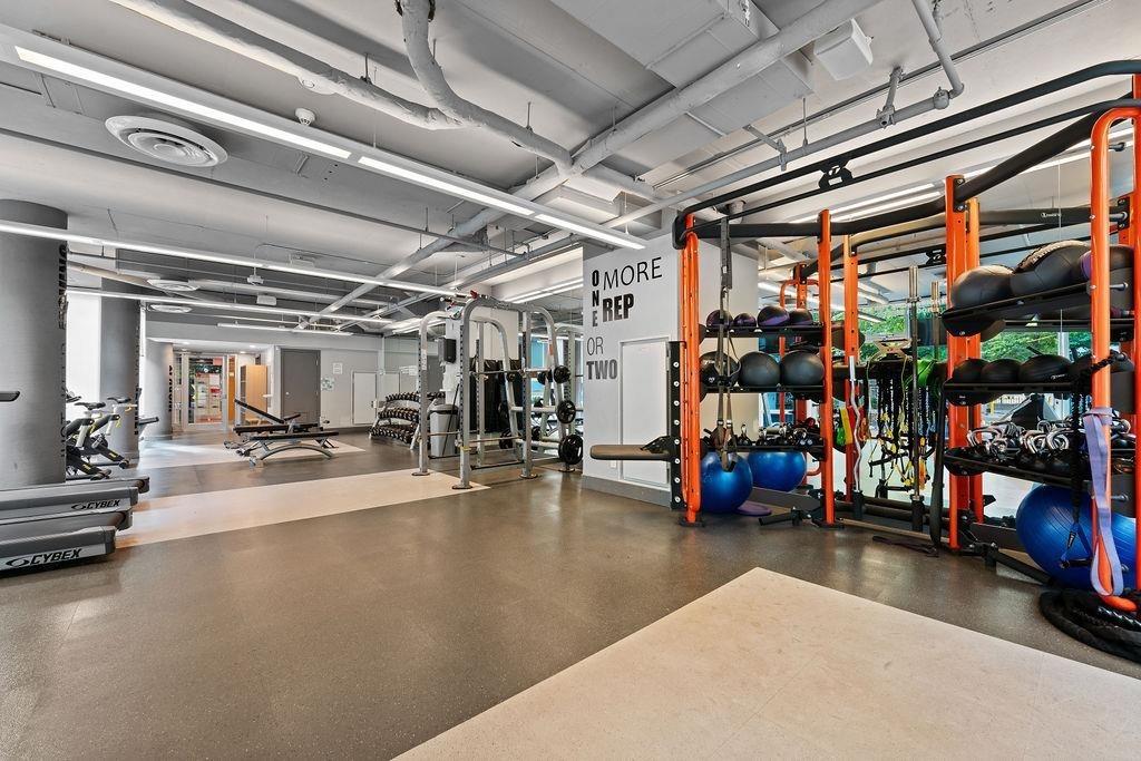 141 1St Avenue E, Vancouver, BC - Indoor Photo Showing Gym Room