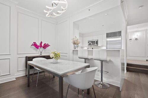 493 Broughton Street, Vancouver, BC - Indoor Photo Showing Dining Room