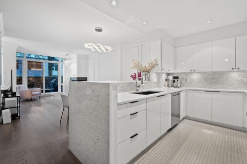 493 Broughton Street, Vancouver, BC - Indoor Photo Showing Kitchen With Upgraded Kitchen