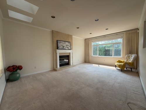 1945 44Th Avenue W, Vancouver, BC - Indoor Photo Showing Other Room With Fireplace
