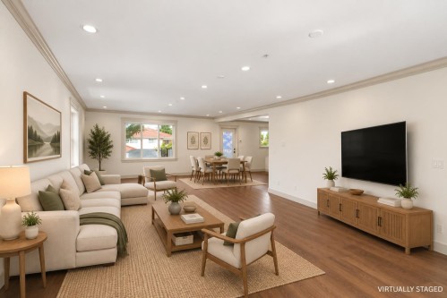 5454 Slocan Street, Vancouver, BC - Indoor Photo Showing Living Room
