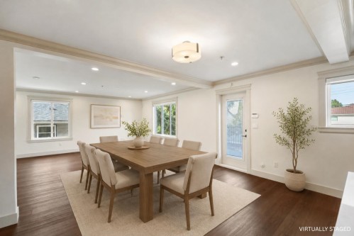 5454 Slocan Street, Vancouver, BC - Indoor Photo Showing Dining Room