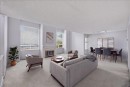3661 Handel Avenue, Vancouver, BC  - Indoor Photo Showing Living Room With Fireplace 