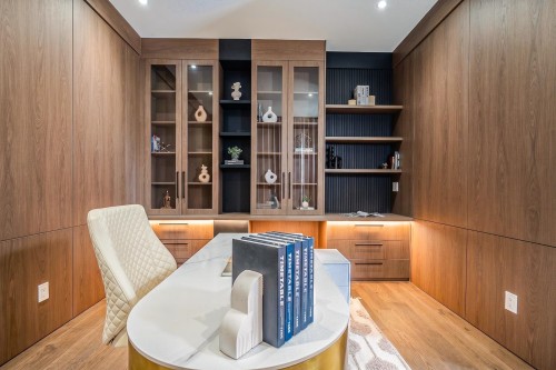 8271 Minler Road, Richmond, BC - Indoor Photo Showing Office