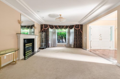 1456 47Th Avenue W, Vancouver, BC - Indoor Photo Showing Other Room With Fireplace