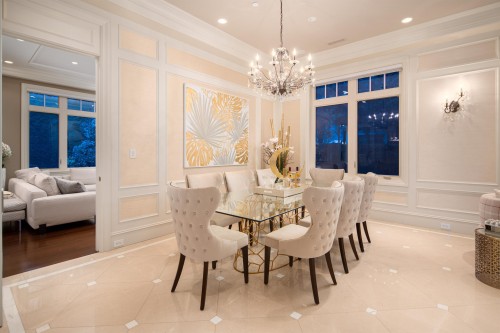 6076 Angus Drive, Vancouver, BC - Indoor Photo Showing Dining Room