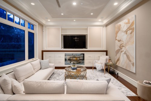 6076 Angus Drive, Vancouver, BC - Indoor Photo Showing Living Room