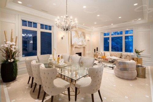 6076 Angus Drive, Vancouver, BC - Indoor Photo Showing Dining Room