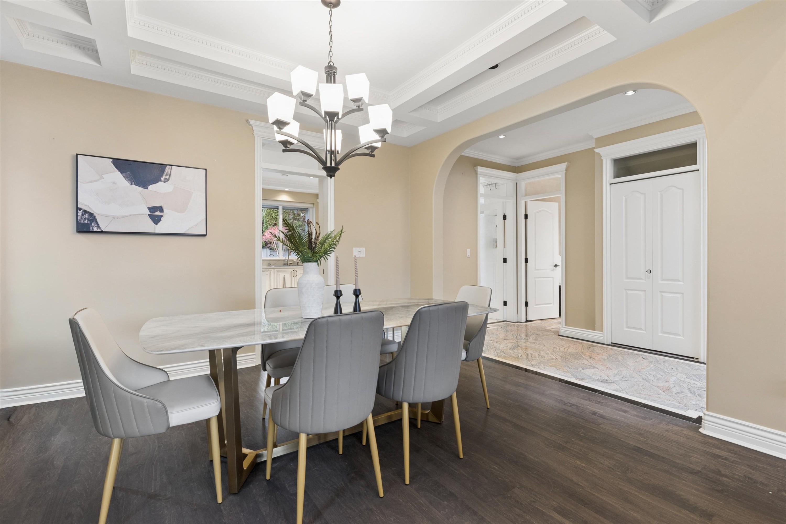 7371 Manning Court, Richmond, BC - Indoor Photo Showing Dining Room