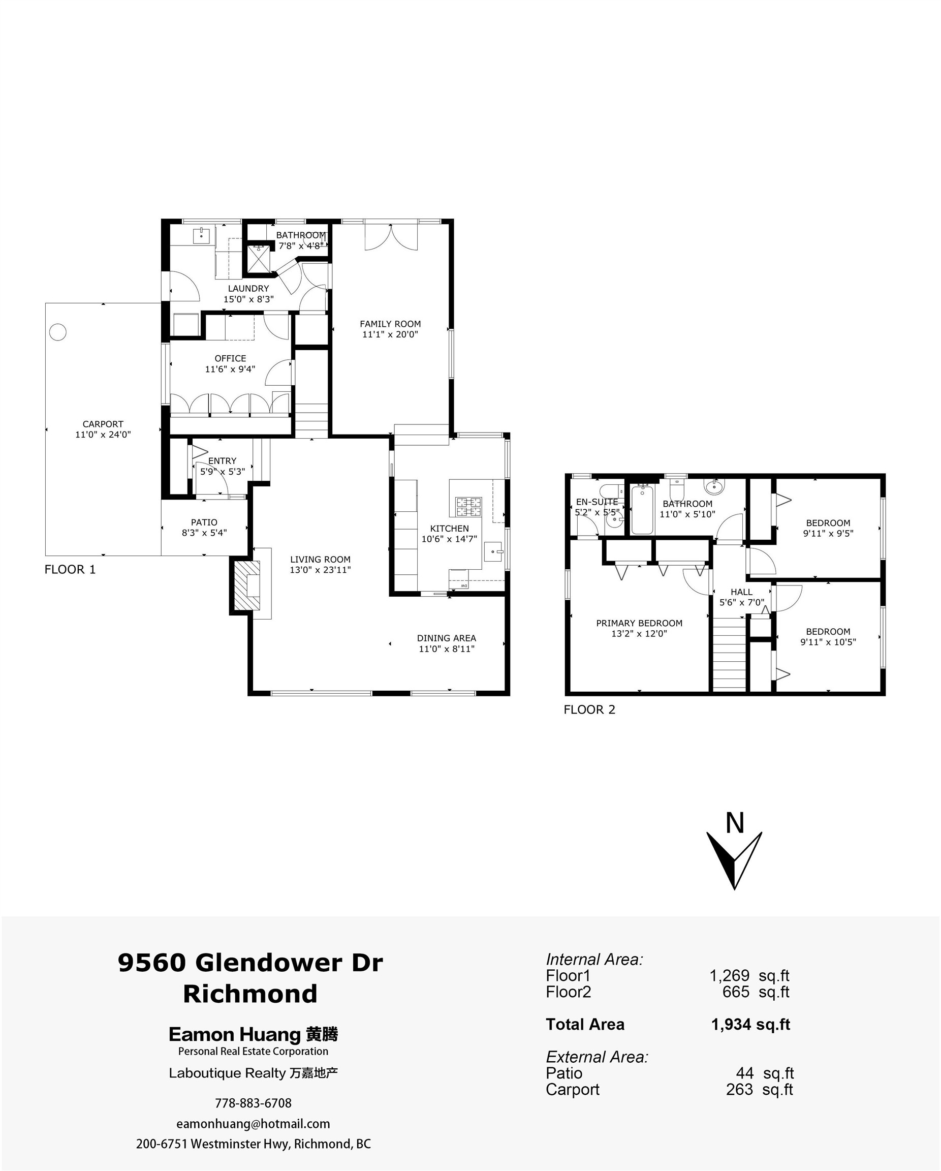 9560 Glendower Drive, Richmond, BC