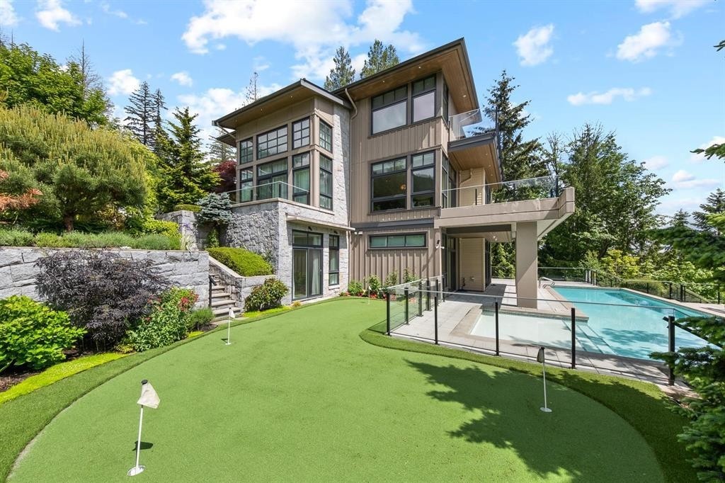 2972 Burfield Place, West Vancouver, BC - Outdoor With In Ground Pool