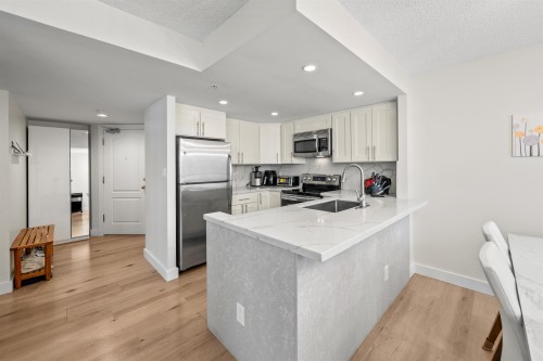 706-867 Hamilton Street, Vancouver, BC - Indoor Photo Showing Kitchen