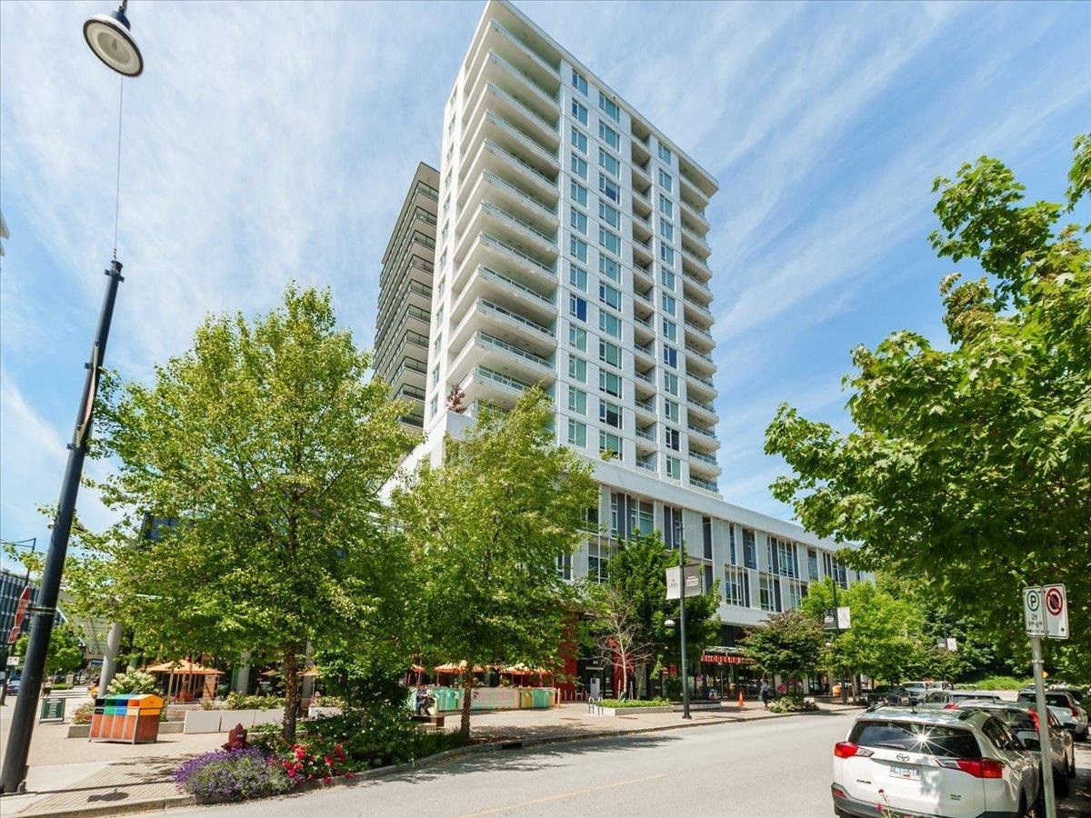 302-8533 River District Crossing, Vancouver, BC - Outdoor With Balcony With Facade