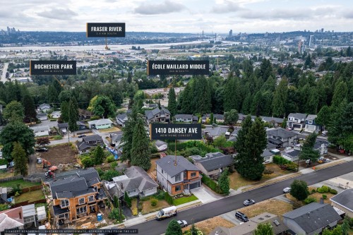 1410 Dansey Avenue, Coquitlam, BC - Outdoor With View