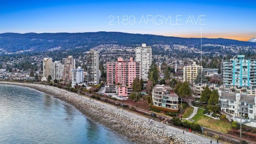 2189 Argyle Avenue, West Vancouver, BC - Outdoor With Body Of Water With View