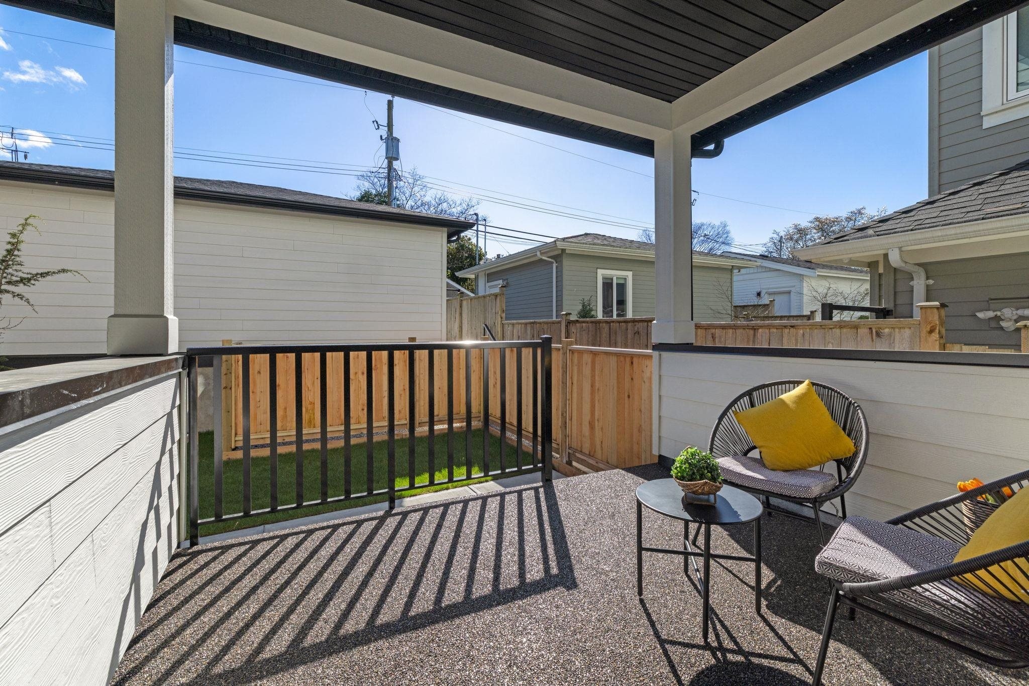 2138 Venables Street, Vancouver, BC - Outdoor With Deck Patio Veranda With Exterior