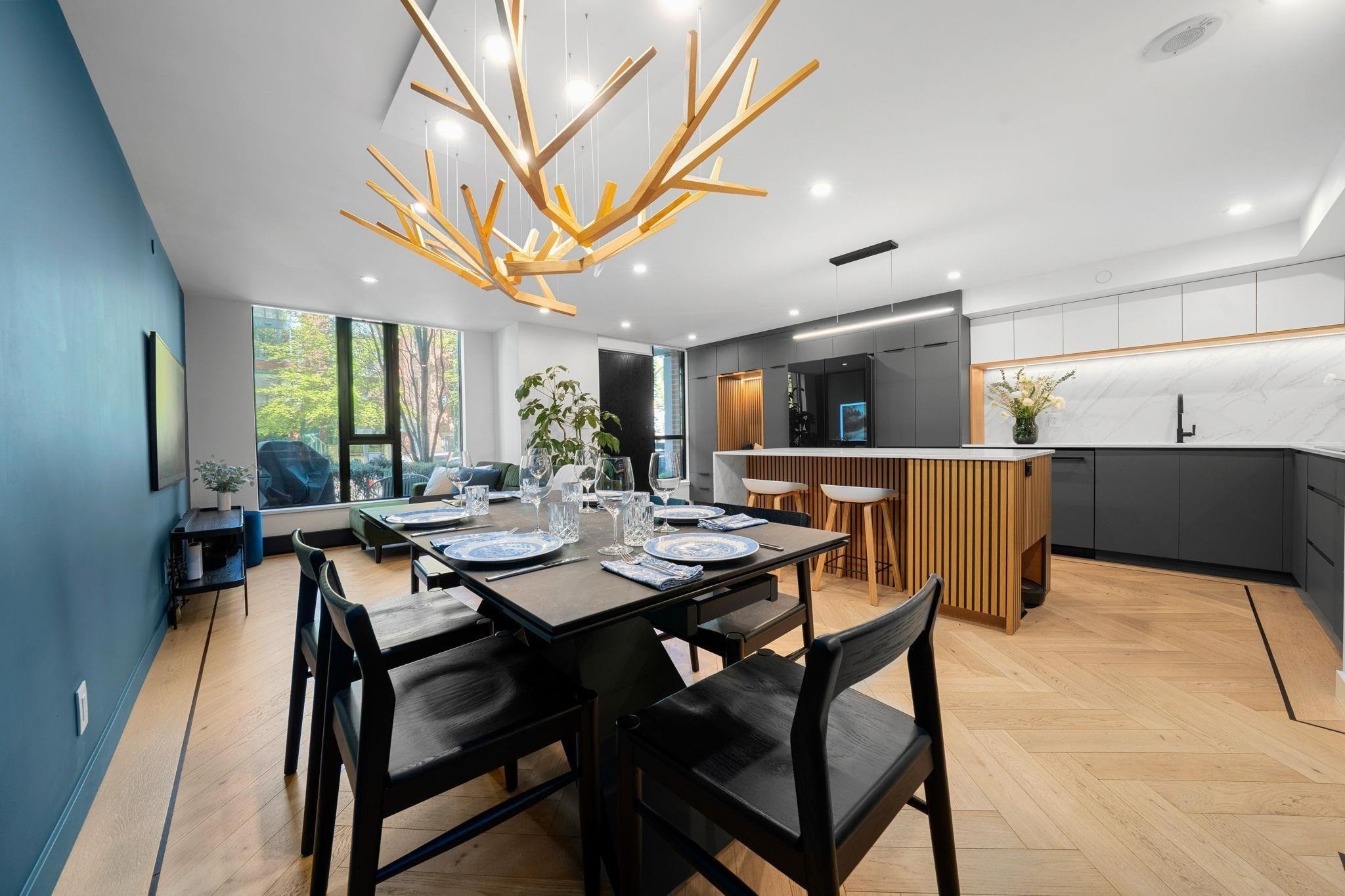 918 Homer Street, Vancouver, BC - Indoor Photo Showing Dining Room