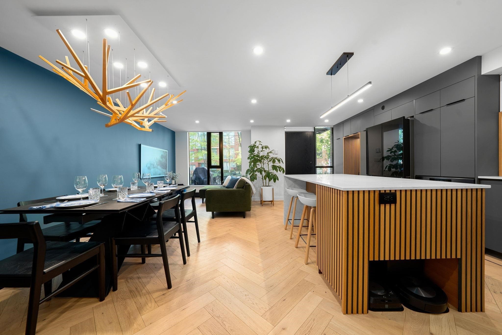 918 Homer Street, Vancouver, BC - Indoor Photo Showing Dining Room
