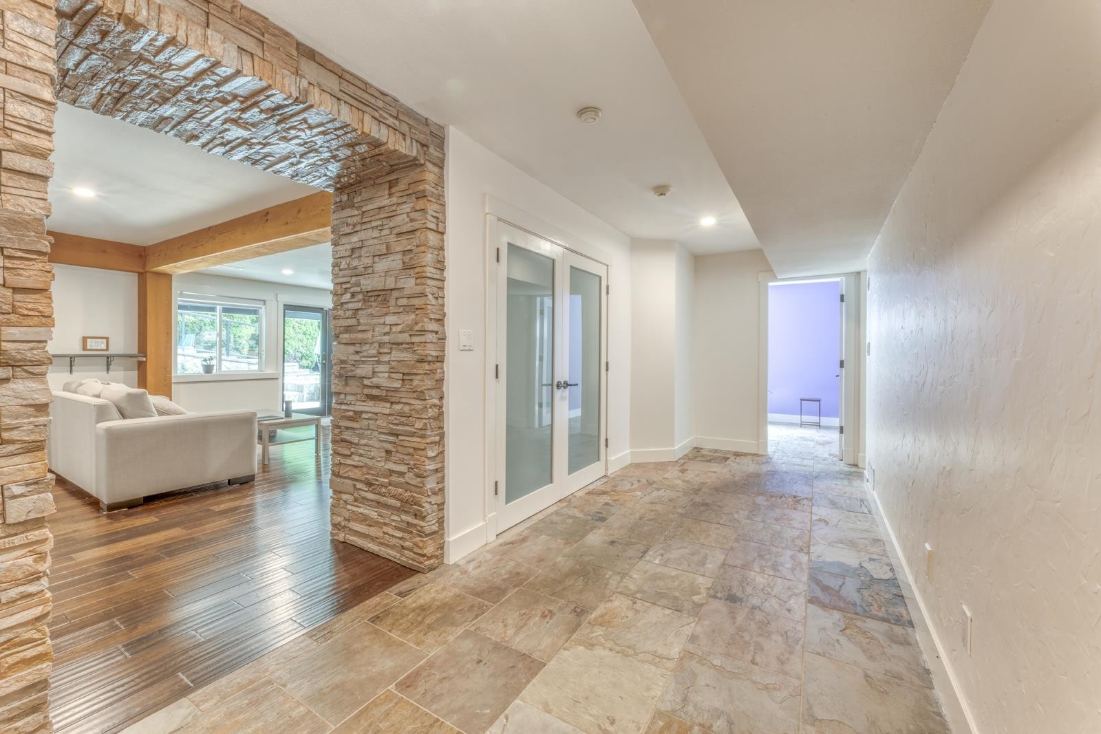 3067 Plateau Boulevard, Coquitlam, BC - Indoor With Fireplace