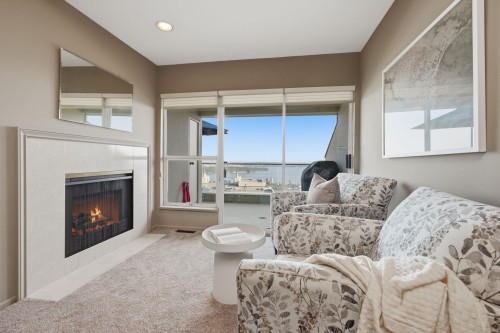 2343 Folkestone Way, West Vancouver, BC - Indoor Photo Showing Living Room With Fireplace