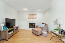 3630 Cambridge Street, Vancouver, BC  - Indoor Photo Showing Other Room With Fireplace 