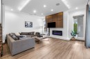 2150 Kugler Avenue, Coquitlam, BC  - Indoor Photo Showing Living Room With Fireplace 