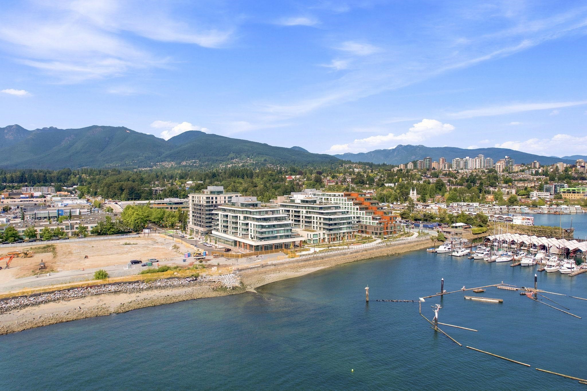 301-785 Harbour Way, North Vancouver, BC - Outdoor With Body Of Water With View