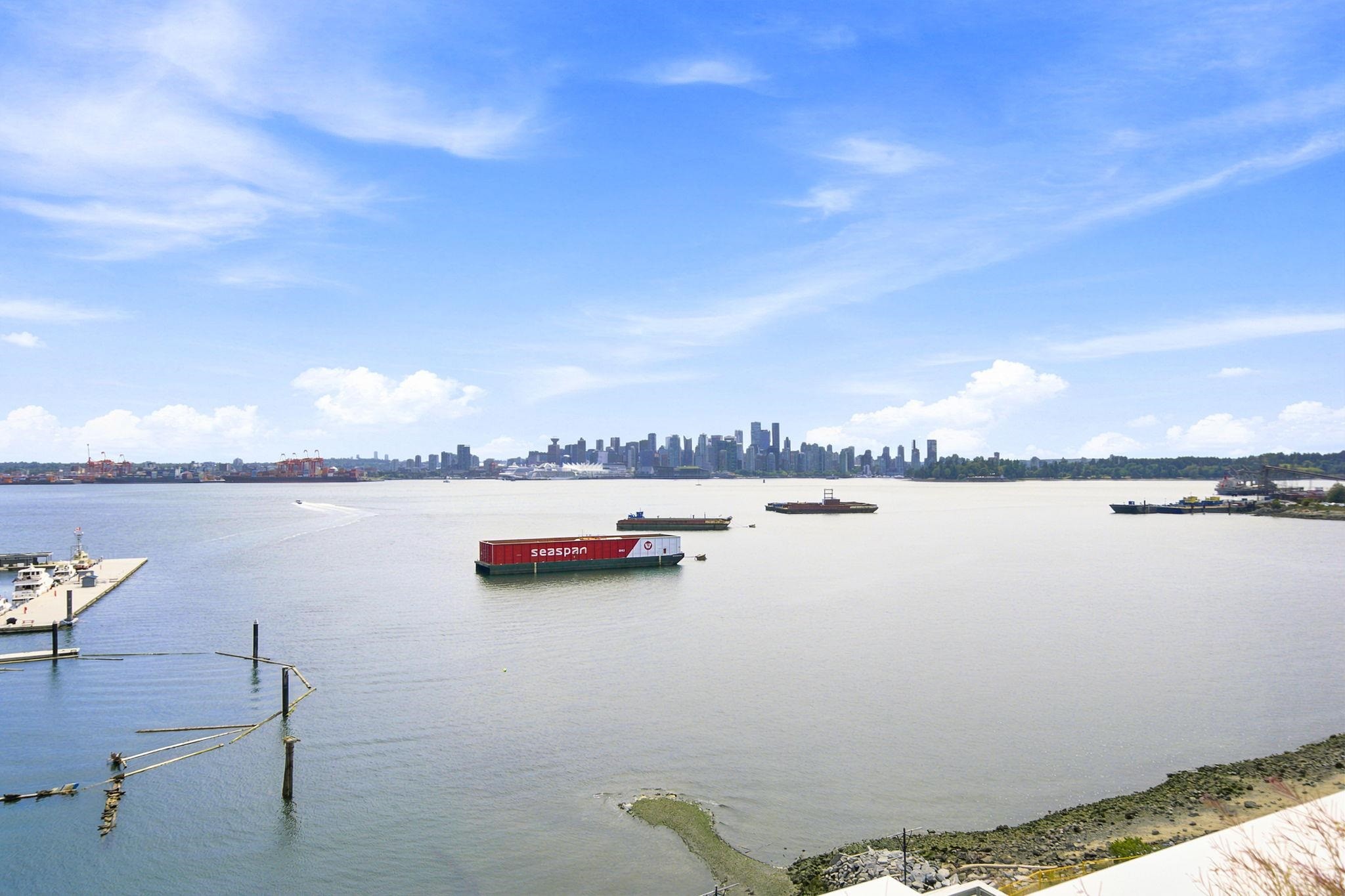 301-785 Harbour Way, North Vancouver, BC - Outdoor With Body Of Water With View
