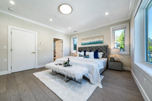 6576 Yew Street, Vancouver, BC - Indoor Photo Showing Bedroom