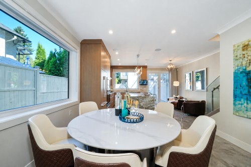 6576 Yew Street, Vancouver, BC - Indoor Photo Showing Dining Room