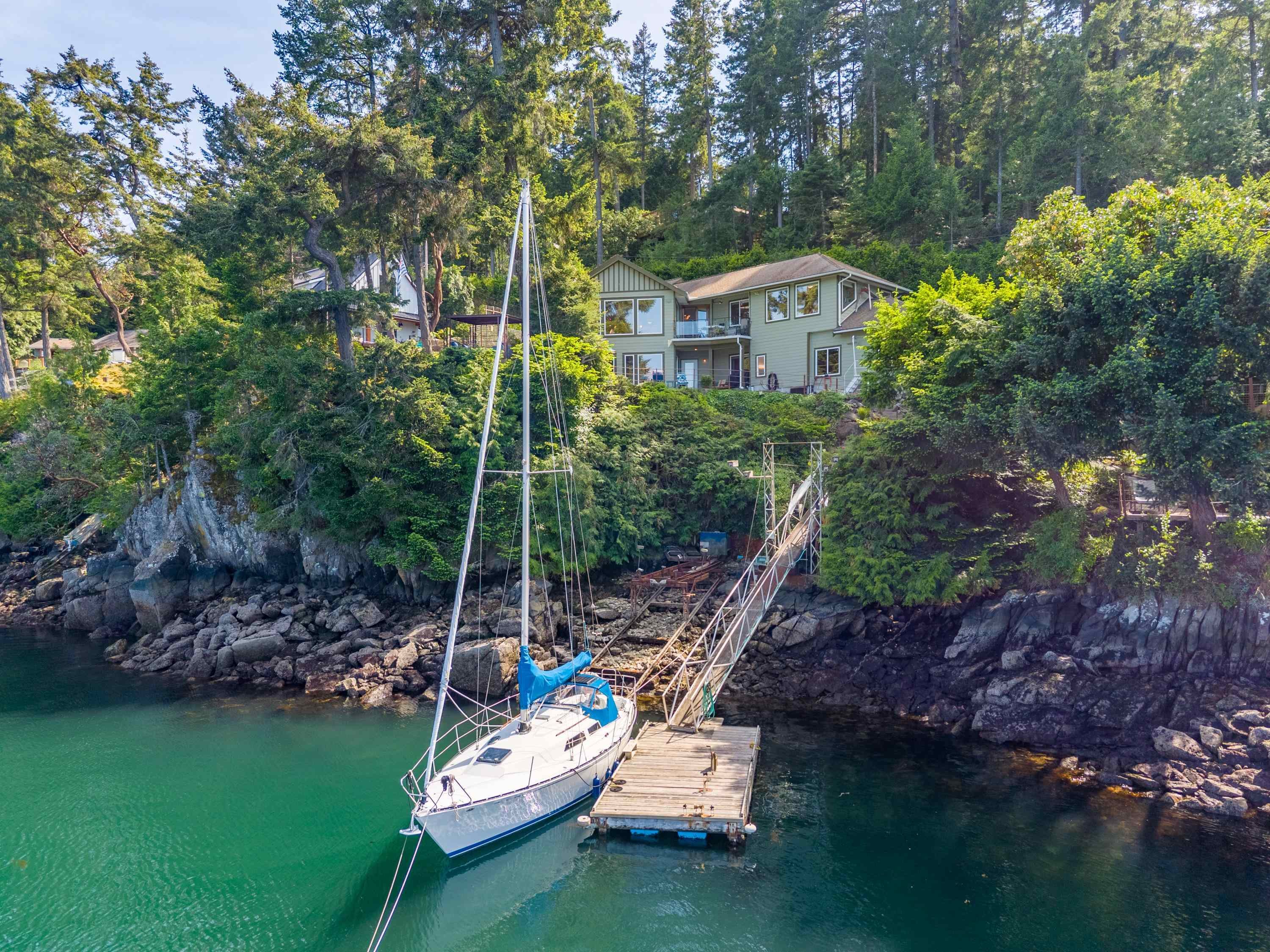 1602 Chart Drive, Pender Island, BC - Outdoor With Body Of Water