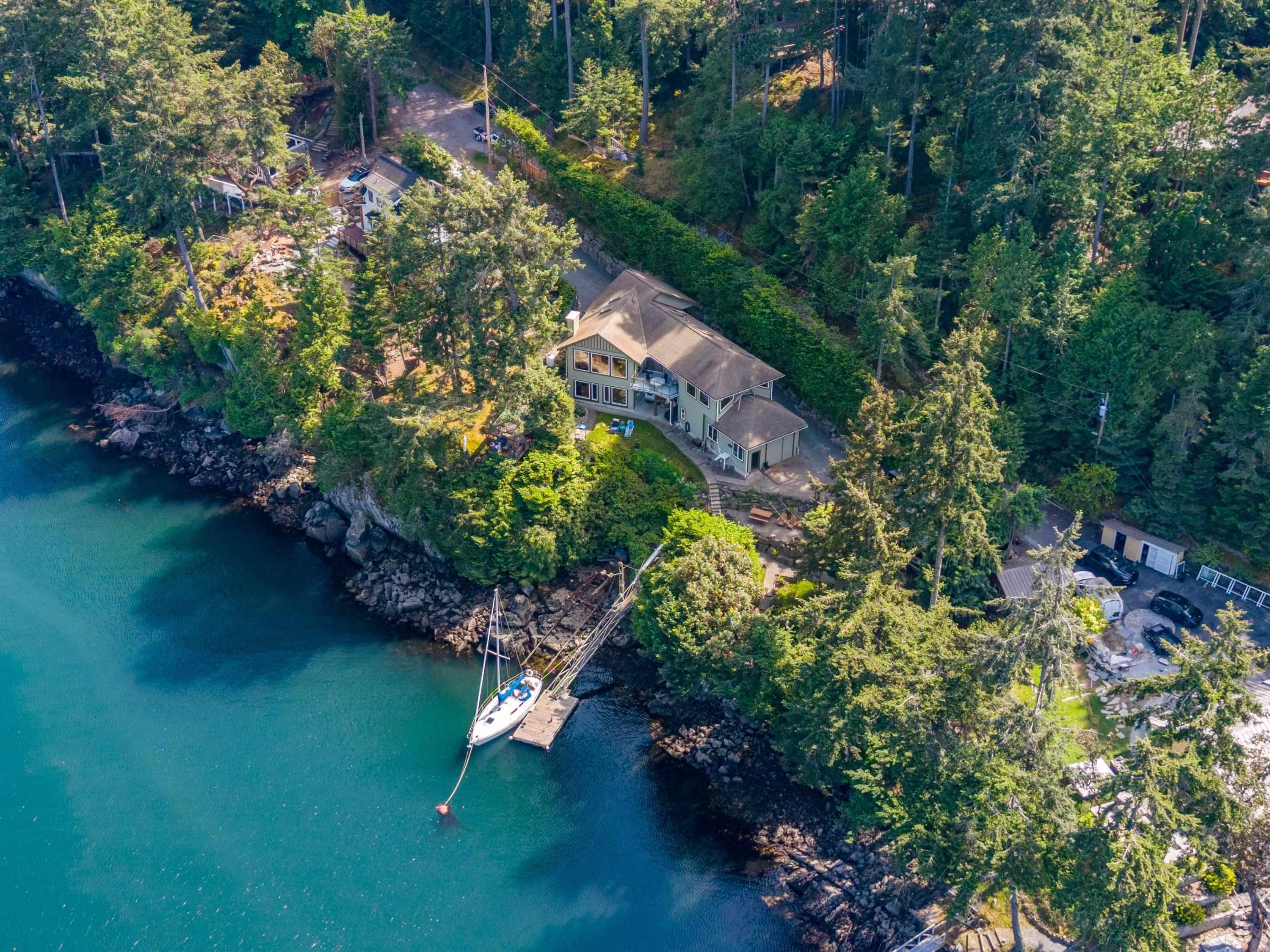 1602 Chart Drive, Pender Island, BC - Outdoor With Body Of Water