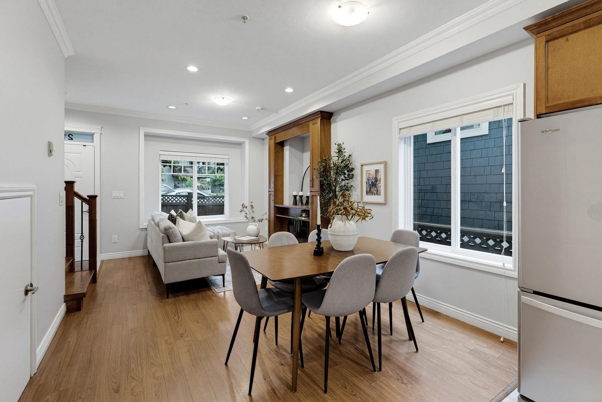 2139 Triumph Street, Vancouver, BC - Indoor Photo Showing Dining Room