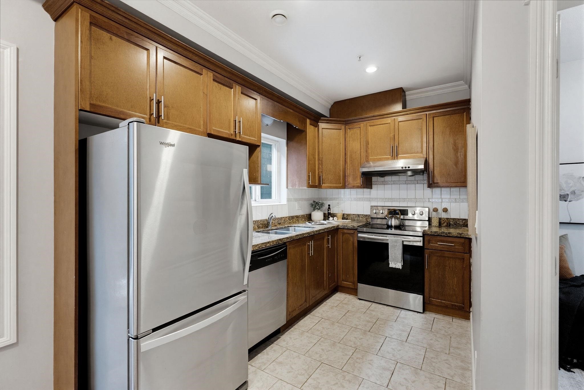 2139 Triumph Street, Vancouver, BC - Indoor Photo Showing Kitchen With Stainless Steel Kitchen With Double Sink