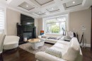 4231 Brant Street, Vancouver, BC  - Indoor Photo Showing Living Room With Fireplace 