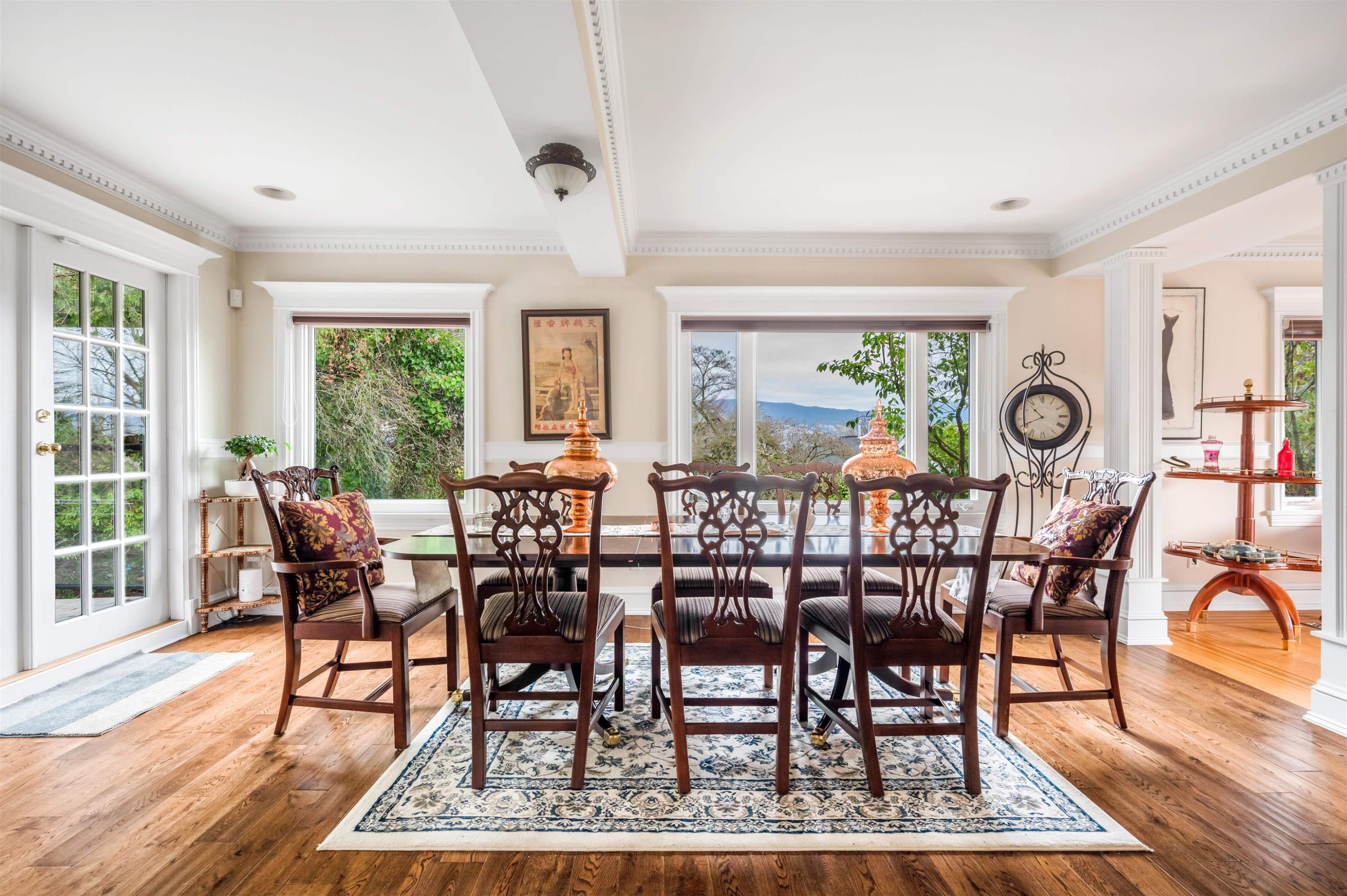 4396 Locarno Crescent, Vancouver, BC - Indoor Photo Showing Dining Room
