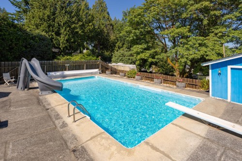 1619 Stella Place, Port Coquitlam, BC - Outdoor With In Ground Pool With Backyard