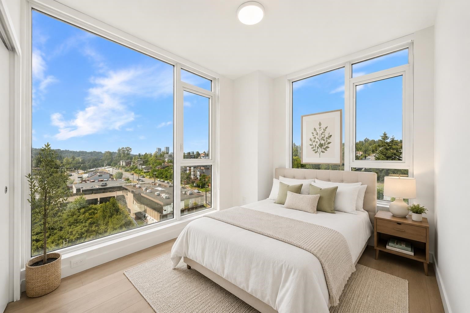 1506-901 Lougheed Highway, Coquitlam, BC - Indoor Photo Showing Bedroom